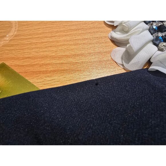 Alexia Admor Maxi Dress 6 Blue Rhinestone High-Low Resort Coastal Vacation Femme - Picture 15 of 15